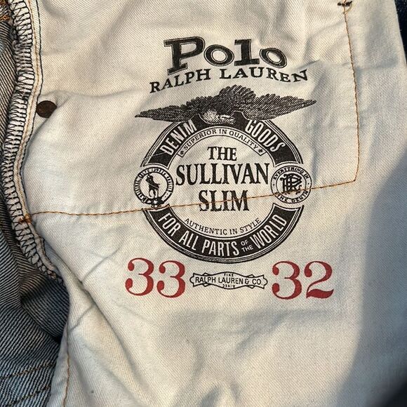 Polo Ralph Lauren - Men’s The Sullivan Slim Straight Jeans - Size 33/32 - Picture 9 of 9
